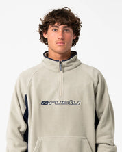 RUSTY BLIZZARD QUARTER ZIP POLAR FLEECE – ABBEY STONE
