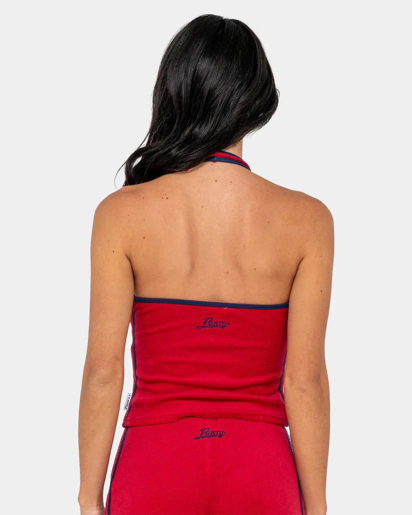 BODHI TOWELLING HALTER NECK TOP