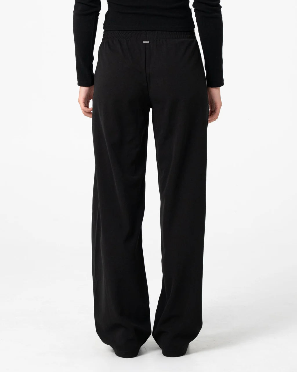 RUSTY BRONSON SIDE STRIPE LOW RISE TRACKPANT – BLACK