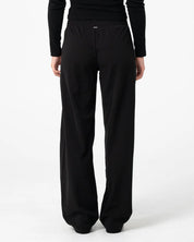 RUSTY BRONSON SIDE STRIPE LOW RISE TRACKPANT – BLACK