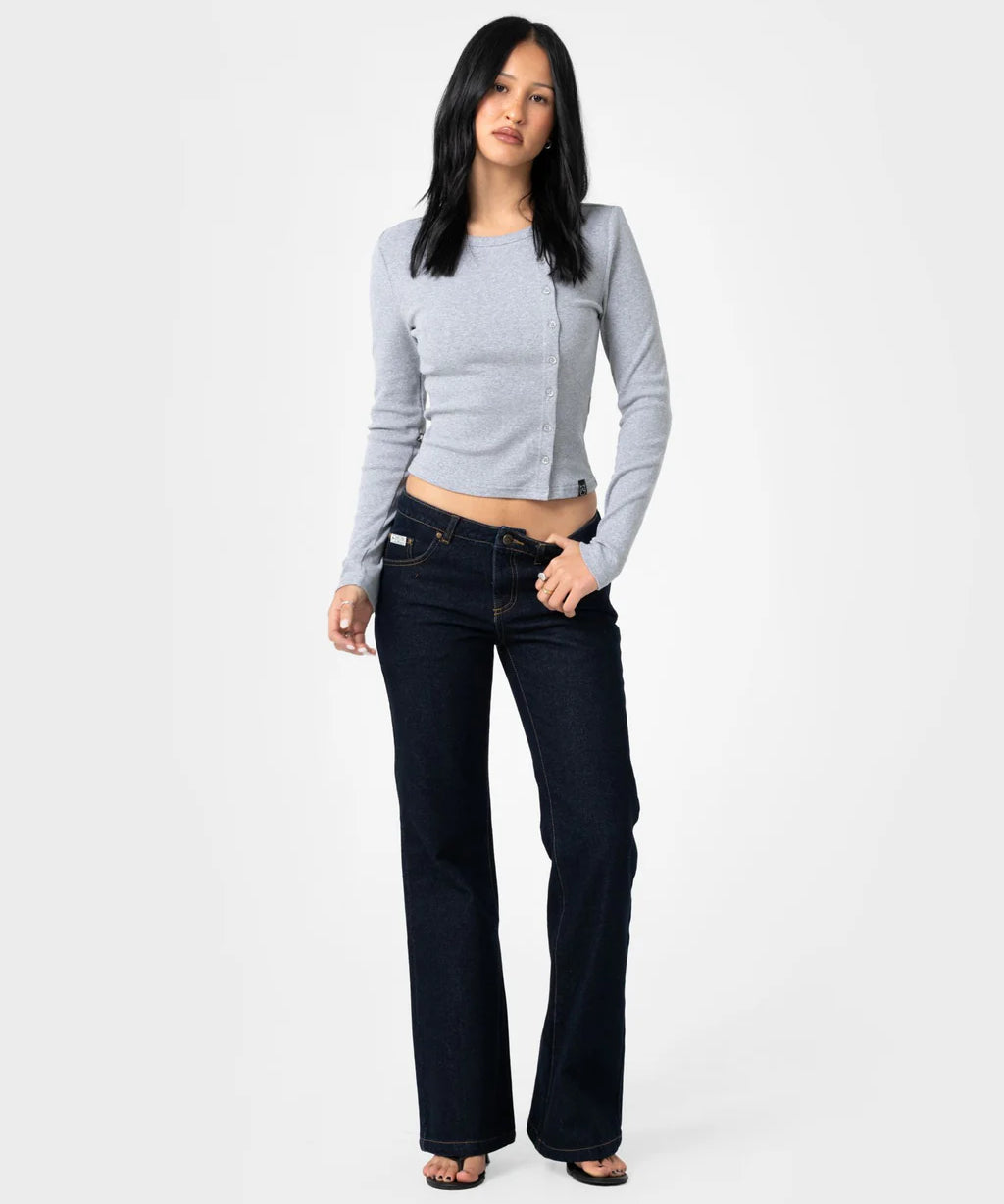 rusty-button-up-long-sleeve-top-grey-marle.webp