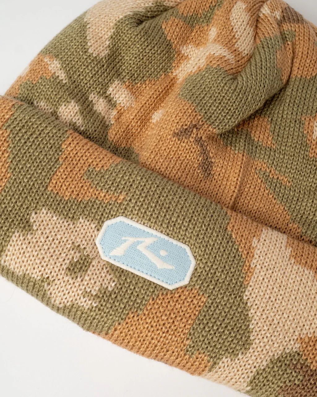 RUSTY CAMOOZY CAMO BEANIE UNISEX KNIT BEANIE CAMO