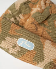 RUSTY CAMOOZY CAMO BEANIE UNISEX KNIT BEANIE CAMO