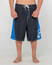 RUSTY CARNAGE 24" BAGGY BOARDSHORT – BLACK