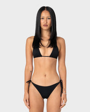 RUSTY CEDAR MULTIWAY BIKINI TOP – BLACK