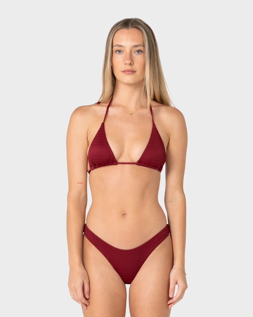 RUSTY CEDAR MULTIWAY BIKINI TOP