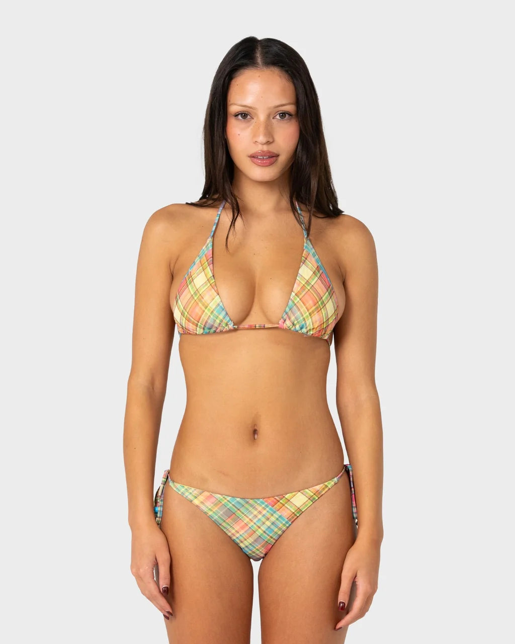 RUSTY CHECK MOI MULTIWAY BIKINI TOP – MULTI CHECK