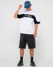 RUSTY CHRONIC 4 FLEXFIT CAP – CHINA BLUE