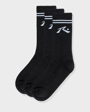 RUSTY COMP MID CALF 3-SOCK PACK