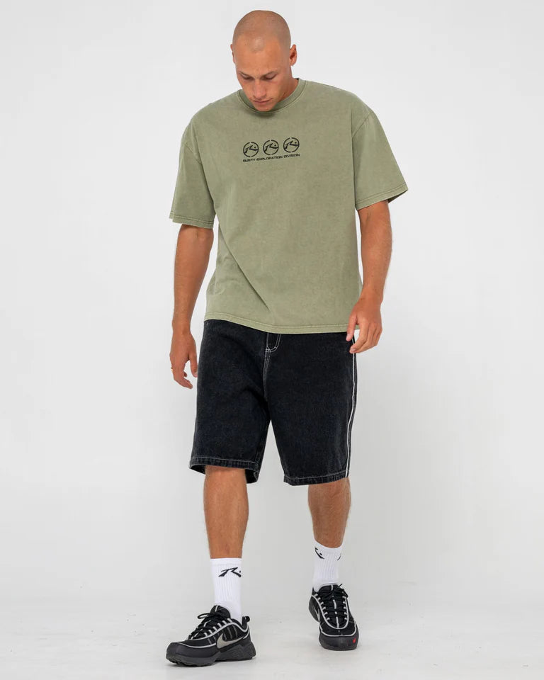 CRUSOE WASH SHORT SLEEVE TEE