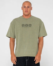 CRUSOE WASH SHORT SLEEVE TEE