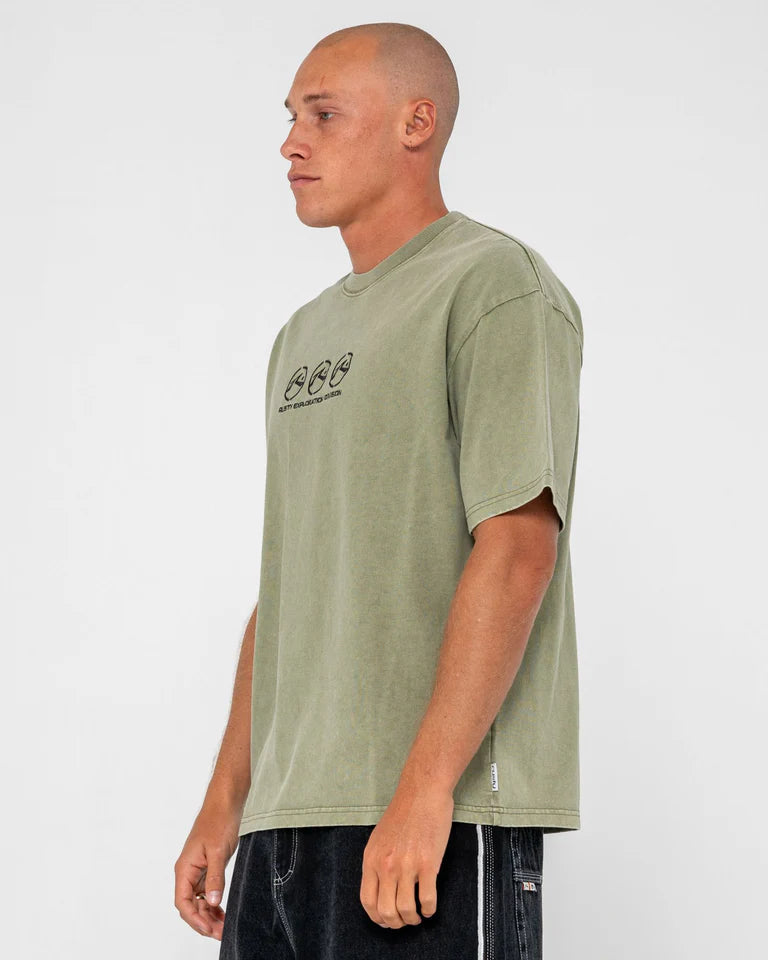 CRUSOE WASH SHORT SLEEVE TEE