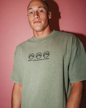 CRUSOE WASH SHORT SLEEVE TEE