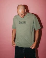 CRUSOE WASH SHORT SLEEVE TEE