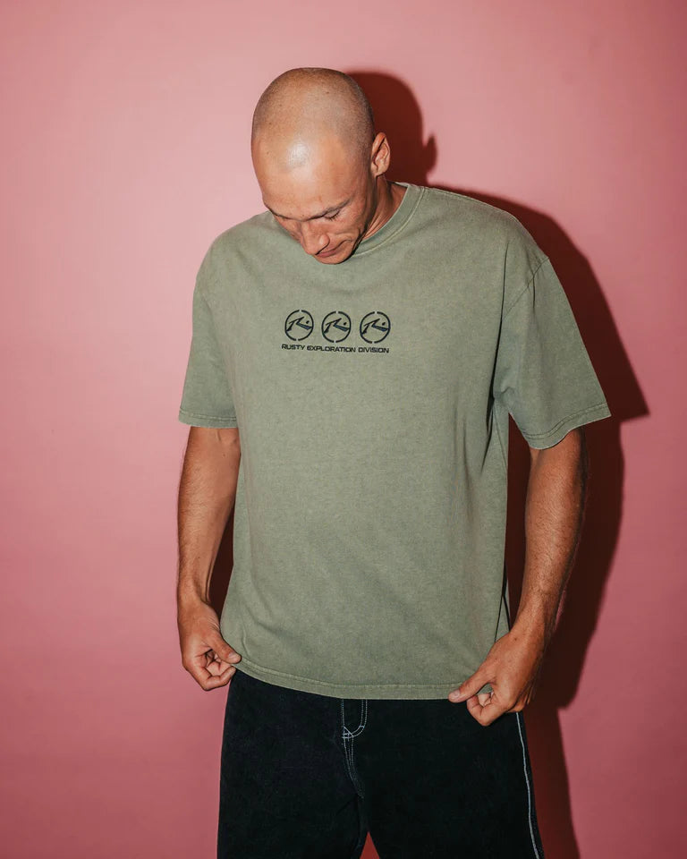 CRUSOE WASH SHORT SLEEVE TEE