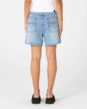 RUSTY CYPRUS HIGH WAISTED DENIM SHORT – BLASTED TRUE BLUE