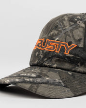 RUSTY DEAD END DAD CAP – GREY CAMO