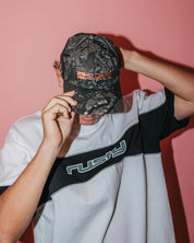 RUSTY DEAD END DAD CAP – GREY CAMO