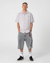 RUSTY DIEGO CUBAN COLLAR SHIRT – ULTIMATE GREY