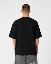 RUSTY DR. DOT GRAPHIC TEE – BLACK