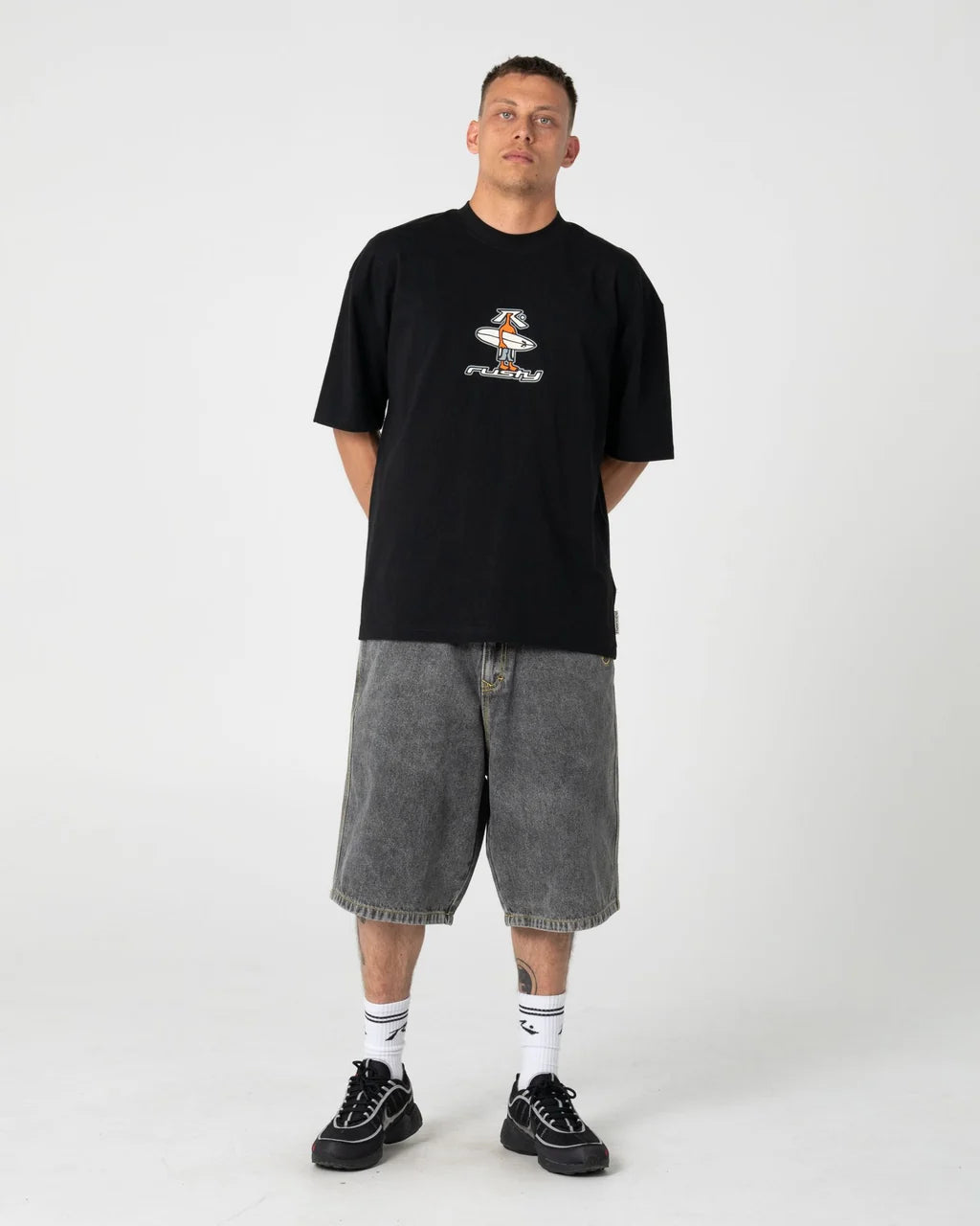RUSTY MORNING GLORY GRAPHIC TEE – JAVA