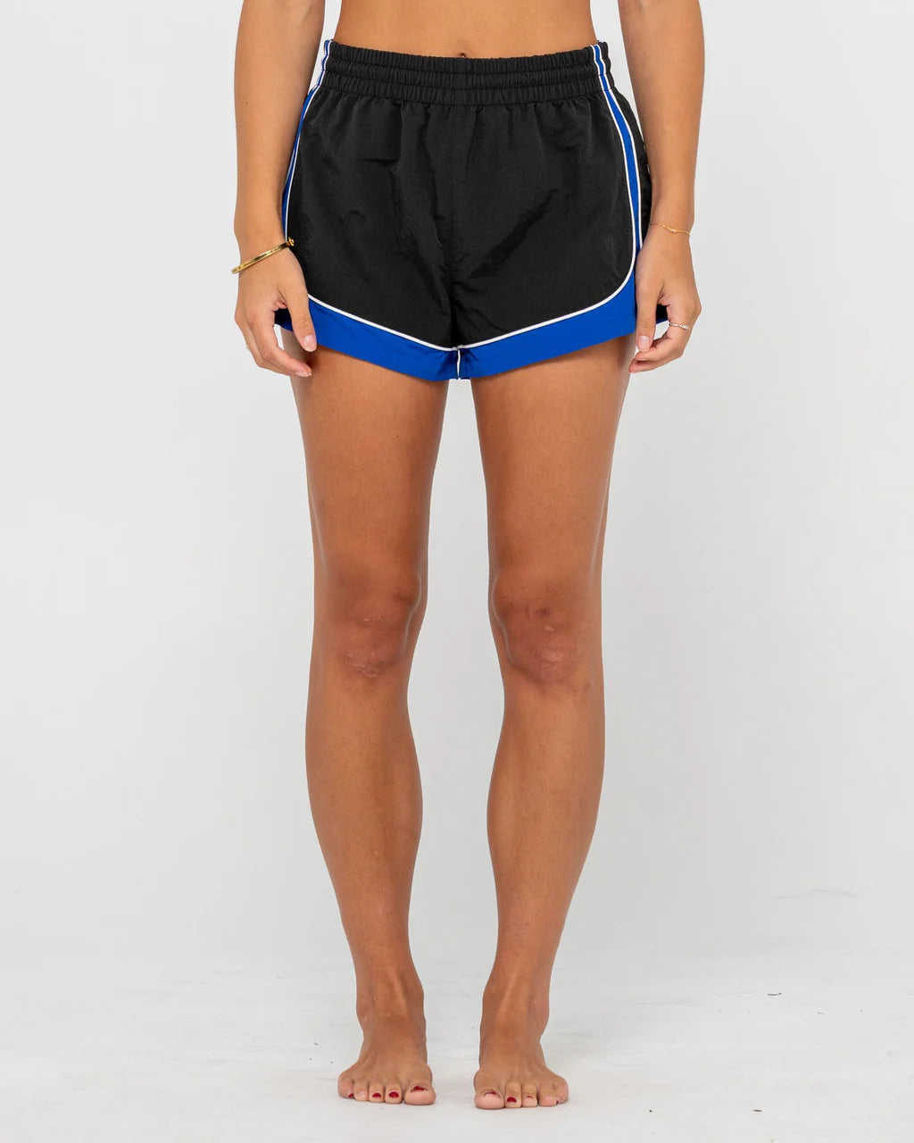 RUSTY ELASTIC PANEL CRANK BOARDSHORT – COAL