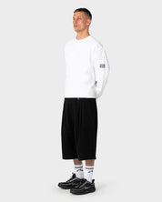 RUSTY ENIGMA PLEATED SHORT – BLACK