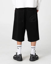 RUSTY ENIGMA PLEATED SHORT – BLACK