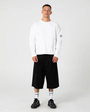 RUSTY ENIGMA PLEATED SHORT – BLACK