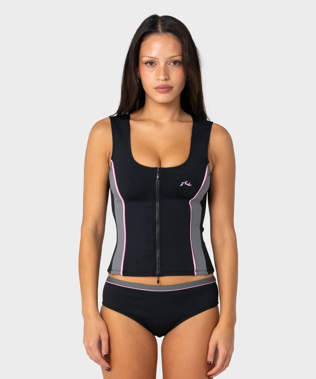 rusty-farrah-scoop-zip-through-swim-top-black-pink1.webp