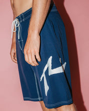 RUSTY FIXED COMPETITION REVOLUTION 23" BOARDSHORT – MENS PERFORMANCE SHORT NAVY BLUE