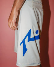 RUSTY FIXED COMPETITION REVOLUTION 23" BOARDSHORT – MENS PERFORMANCE SHORT WHITE