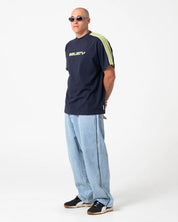 RUSTY FLIP DADDY 2.0 BAGGY JEAN – TRUE BLUE / GREY