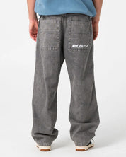 RUSTY FLIP DADDY 2.0 BAGGY JEANS – WASHED BLACK / GREY