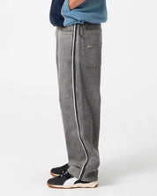 RUSTY FLIP DADDY 2.0 BAGGY JEANS – WASHED BLACK / GREY