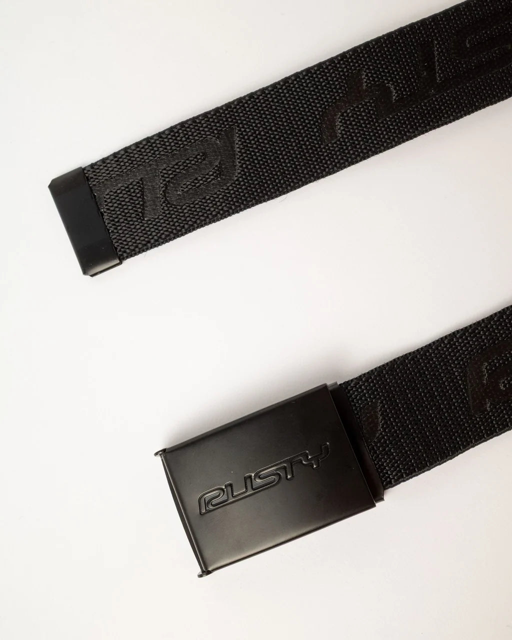 RUSTY FLIP DADDY ELASTIC WEBBING BELT – BLACK