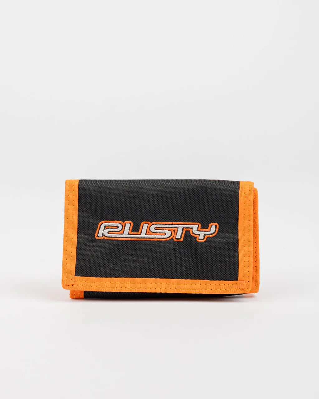 RUSTY FLIP DADDY TRI-FOLD WALLET – BLACK