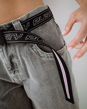 RUSTY FLIP MOMMY BELT WOMENS STREETWEAR EVERYDAY ACCESSORY – BLACK