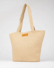 RUSTY GISELE STRAW BEACH BAG – NATURAL / CARAMEL