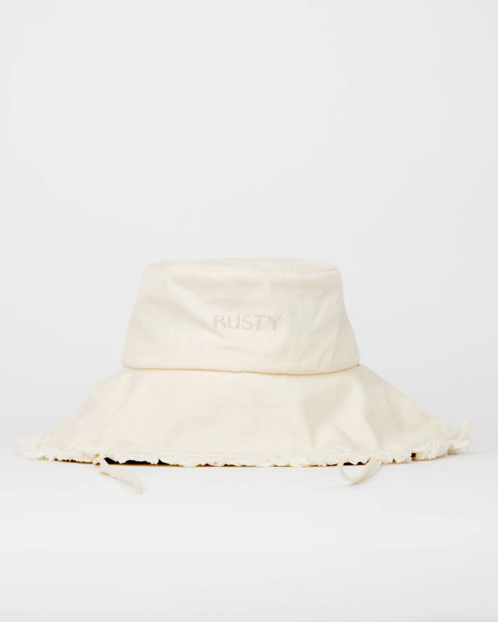 RUSTY GLEAM 2 WIDE BRIM BUCKET HAT – NATURAL