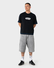 RUSTY GRIDLOCK GRAPHIC TEE – BLACK