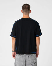 RUSTY GRIDLOCK GRAPHIC TEE – BLACK