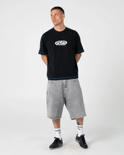 RUSTY GRIDLOCK GRAPHIC TEE – BLACK