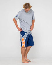 RUSTY GRIFFIN 22" BOARDSHORT MENS PERFORMANCE SURF SHORT – DARK BLUE
