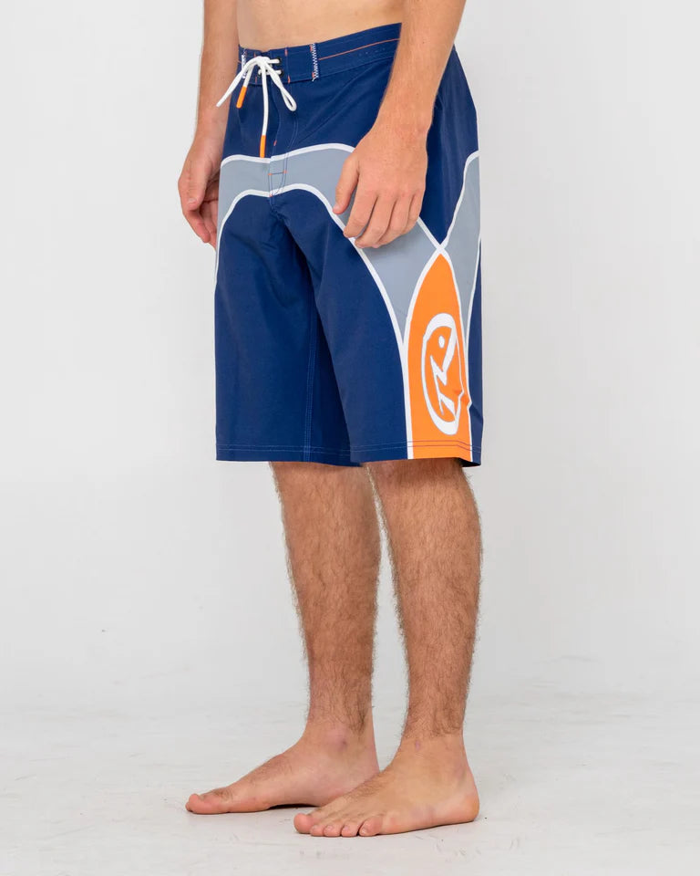 RUSTY GRIFFIN 22" BOARDSHORT MENS PERFORMANCE SURF SHORT – DARK BLUE