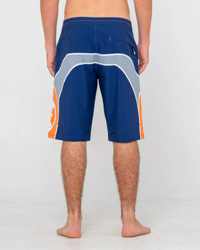 RUSTY GRIFFIN 22" BOARDSHORT MENS PERFORMANCE SURF SHORT – DARK BLUE