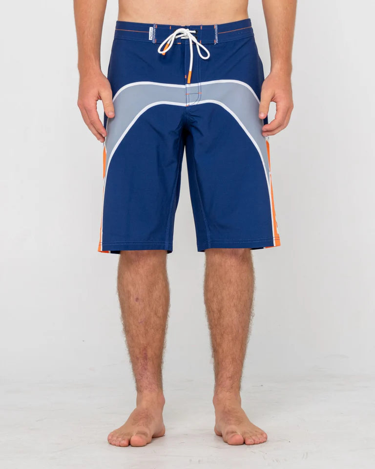 RUSTY GRIFFIN 22" BOARDSHORT MENS PERFORMANCE SURF SHORT – DARK BLUE