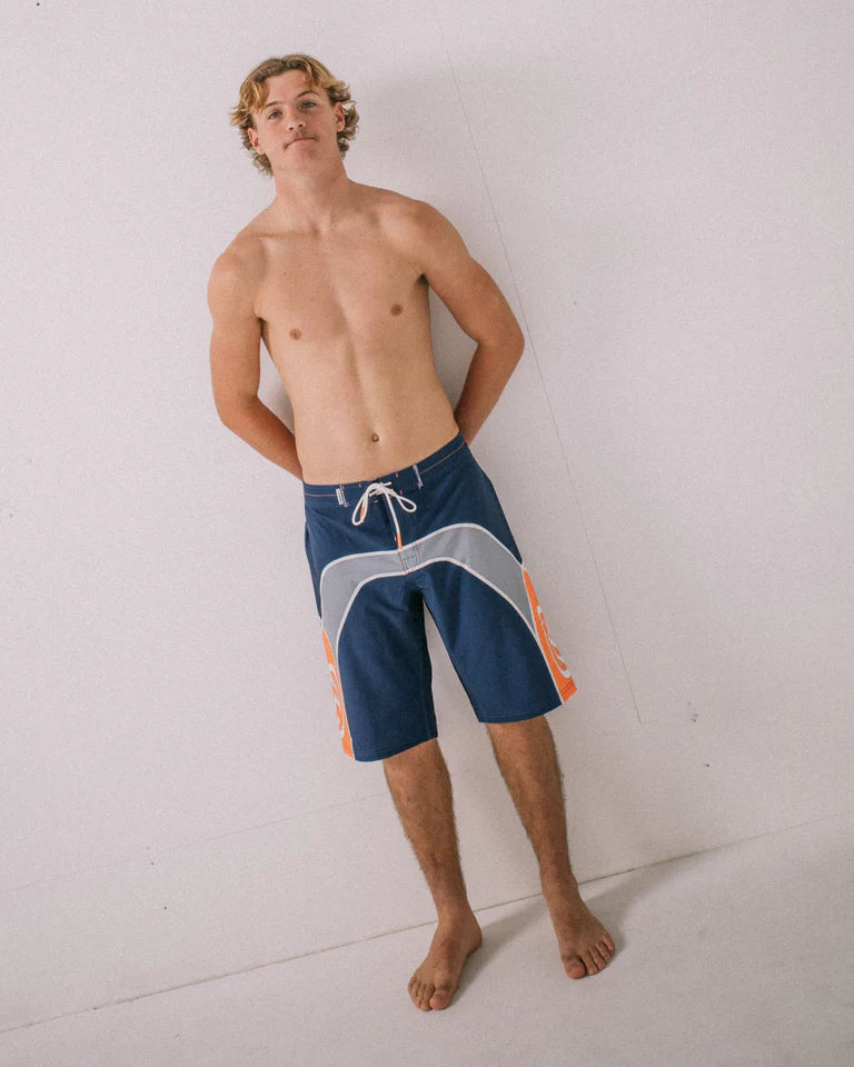 RUSTY GRIFFIN 22" BOARDSHORT MENS PERFORMANCE SURF SHORT – DARK BLUE