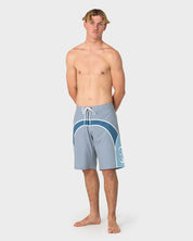 RUSTY GRIFFIN 22" BOARDSHORT – STONE GREY