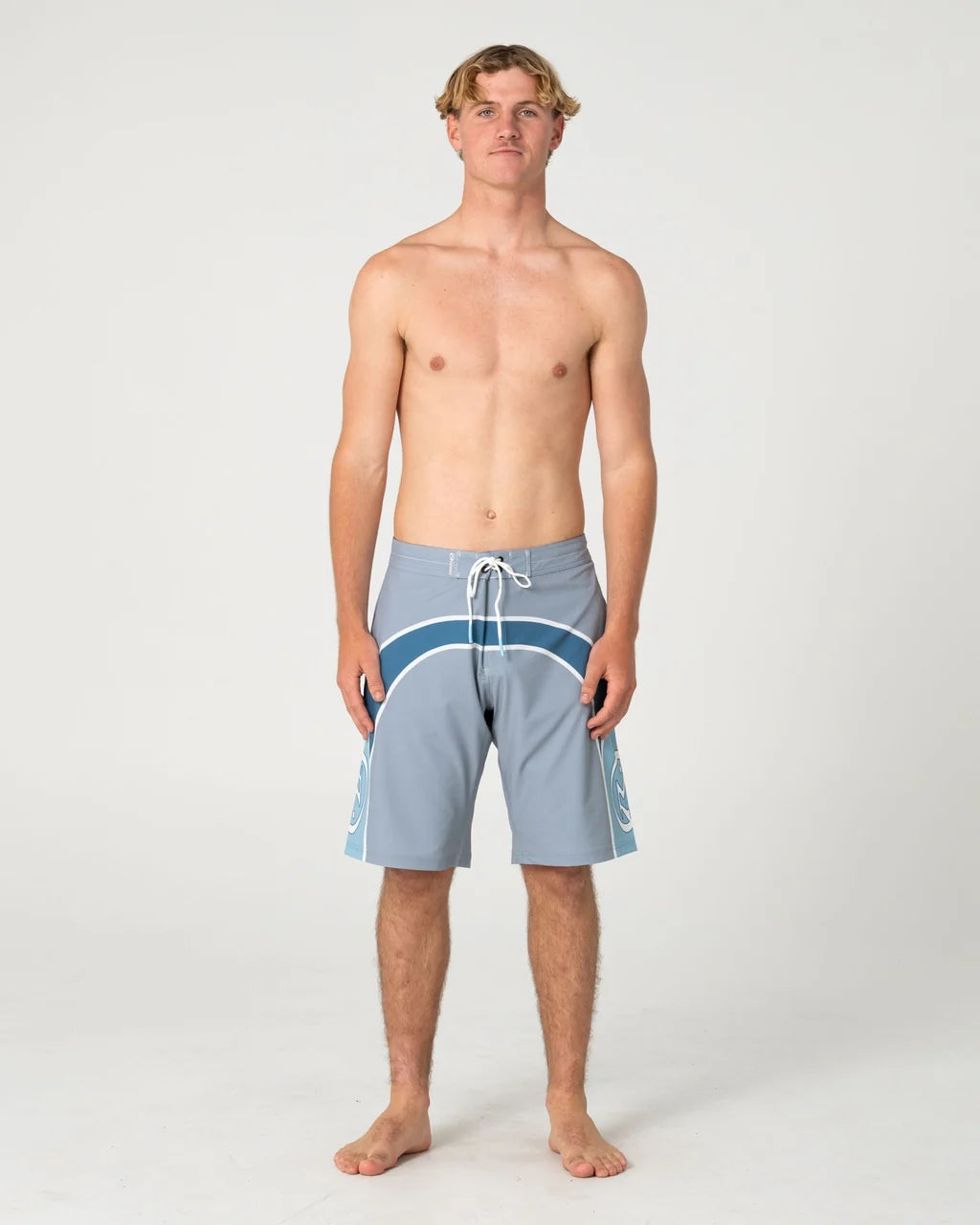 RUSTY GRIFFIN 22" BOARDSHORT – STONE GREY
